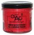 Crème de betterave au chèvre frais bio - 100 g