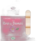 Savonnettes rose de damas bio - 3 g