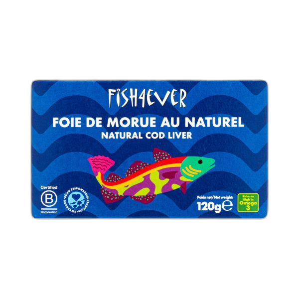 Foie de morue (origine Islande) - 120 g