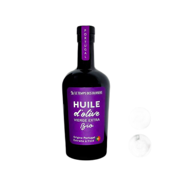 Huile d'olive vierge extra fruitée vert bio (origine Portugal) - 50 cL