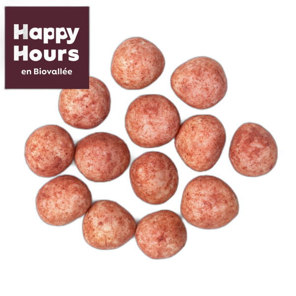 DDM 14.11.2025 Noisette choco blanc framboise bio Vrac - 1 kg