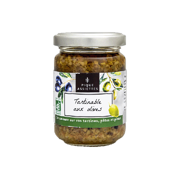 Tartinable aux olives bio - 120 g