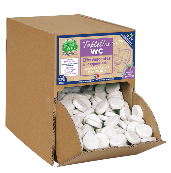 Tablettes wc Vrac - 400 tablettes