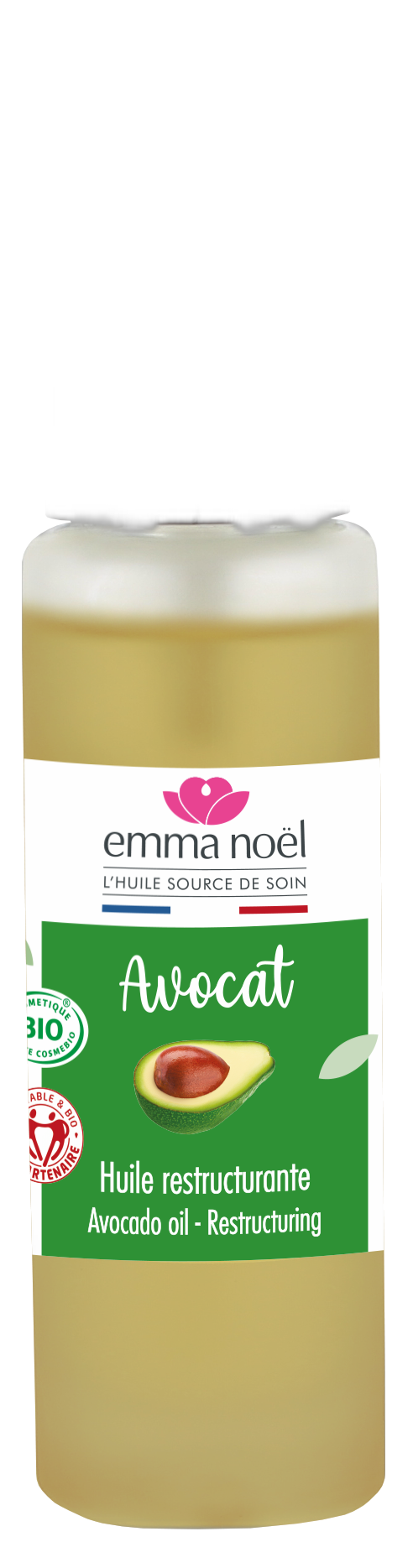 Huile vierge d'avocat bio équitable - 50 mL
