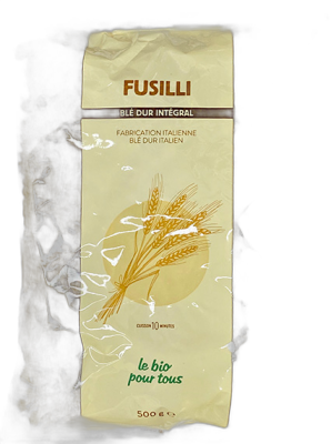 Fusilli intégral origine italie - 500 g