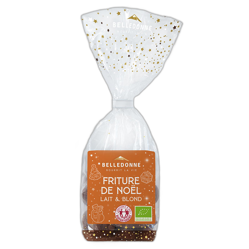 Friture de noël lait blond bio - 120 g