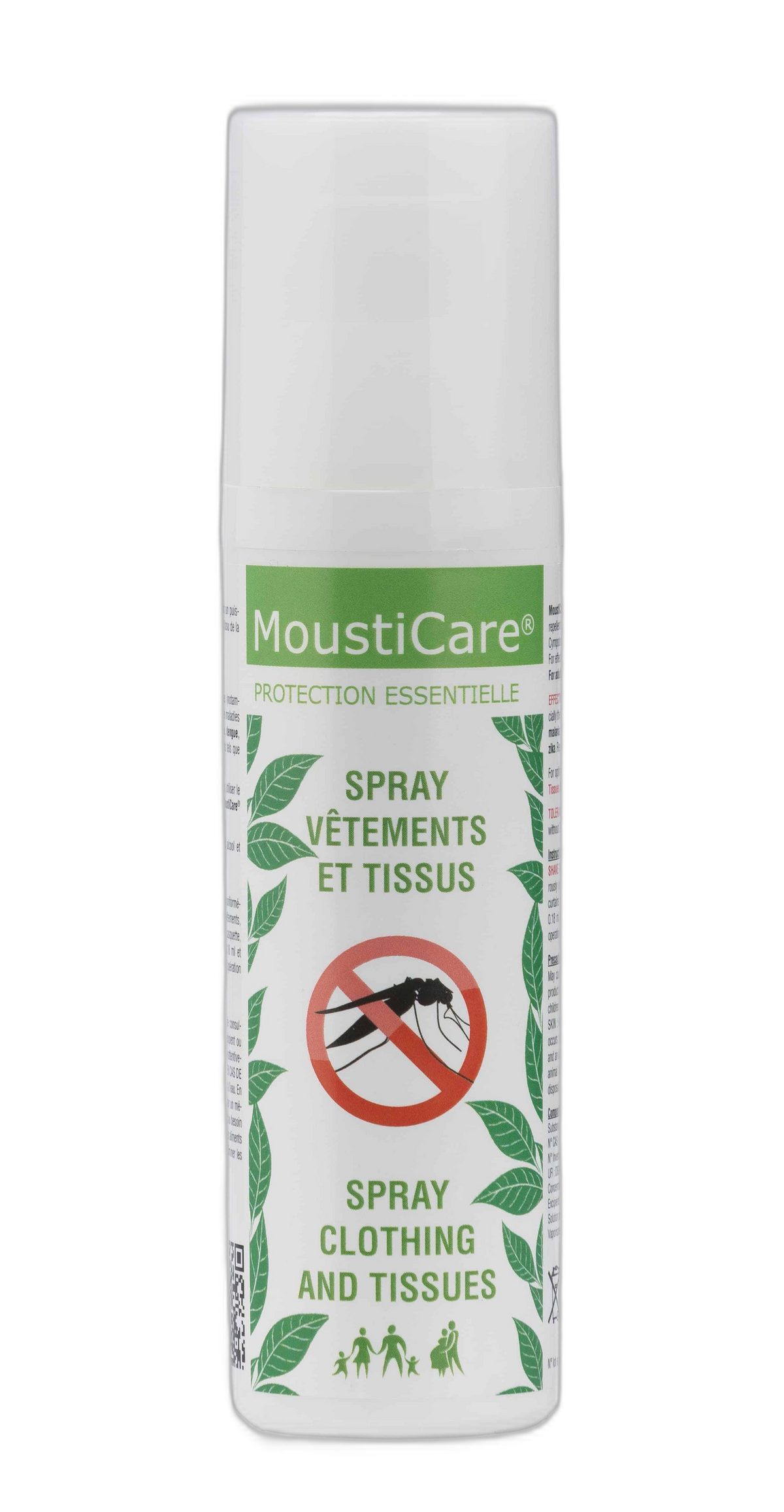 Spray anti-moustiques v√™tements & tissus - 75 ml