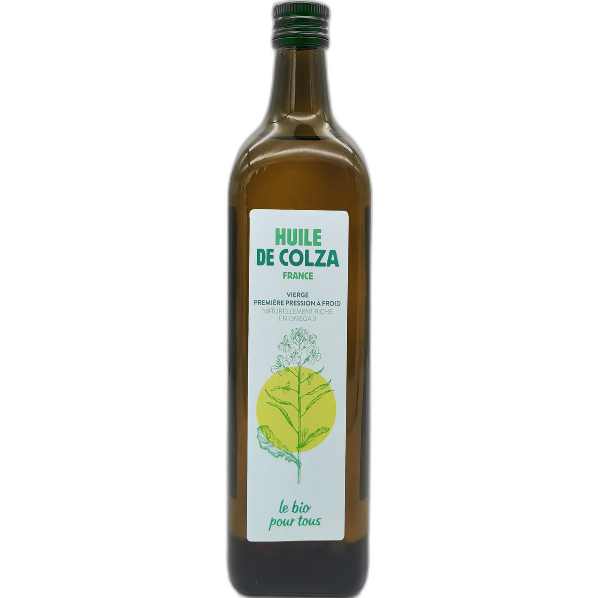 Huile de colza vierge (origine France) - 1L
