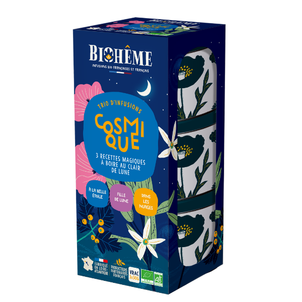 Mini trio cosmique boîtes