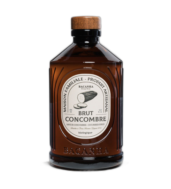 Sirop de concombre brut bio - 400 ml