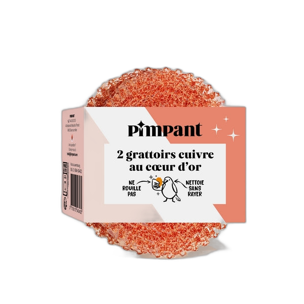 Grattoir en cuivre made in france