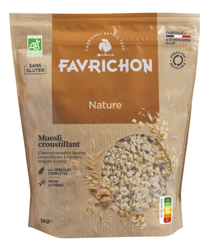 Muesli croustillant nature - 1 kg