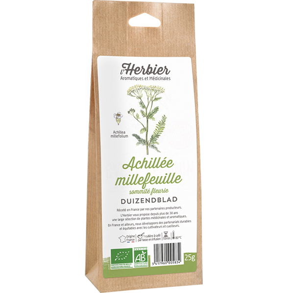 Achill√©e millefeuille sommit√© fleurie biopartenaire (origine Autriche, France) - 25 g