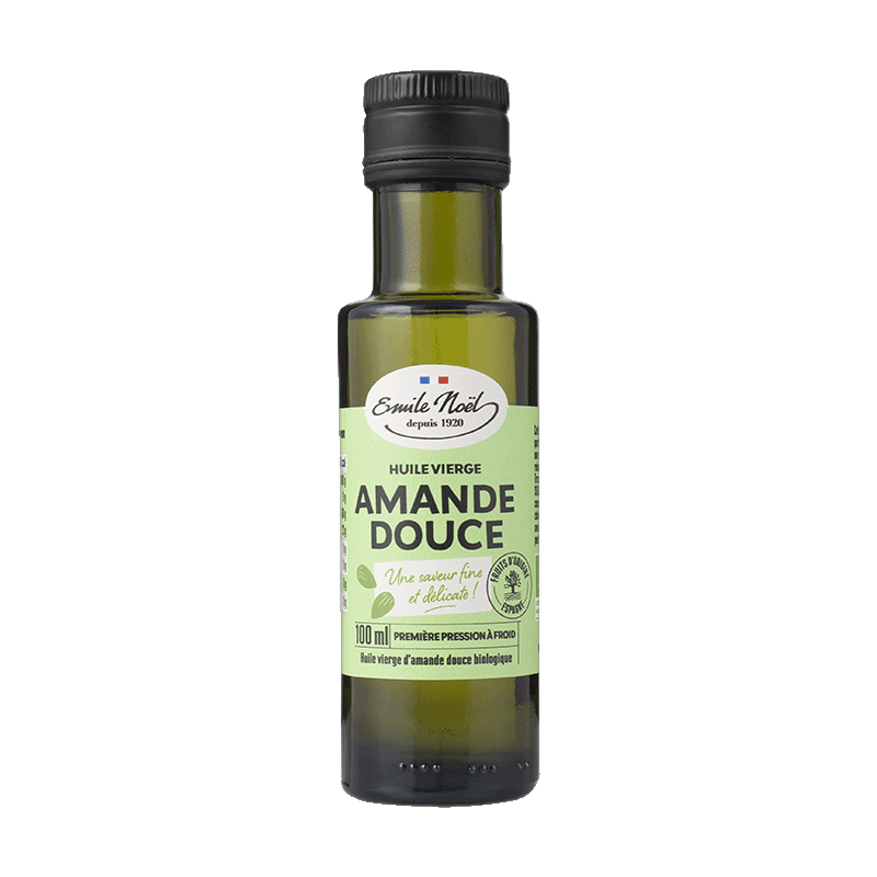 Huile vierge d'amande douce bio - 100 ml