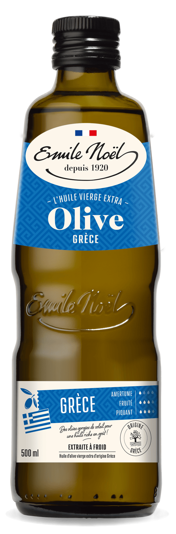 Huile d'olive vierge extra bio grèce (origine Grèce) - 500 ml