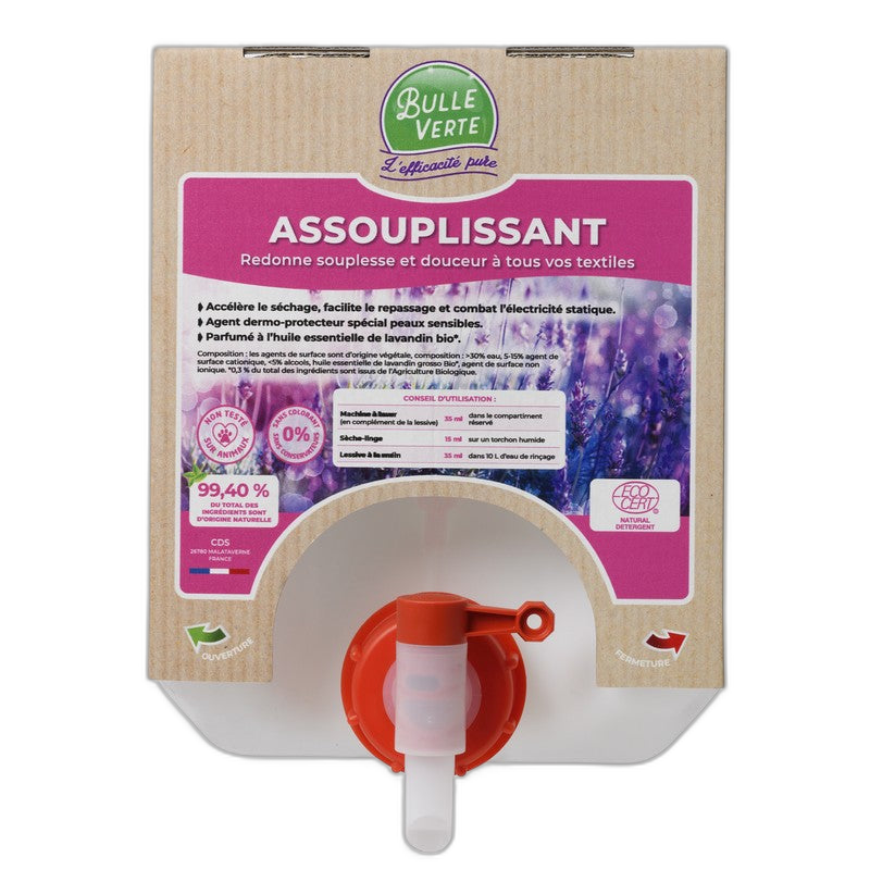 Assouplissant vrac (habillage bidon 20kg)