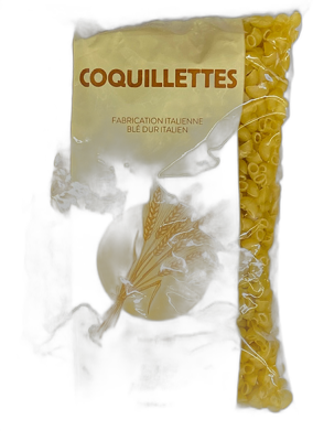 Coquillettes blanches origine italie - 500 g