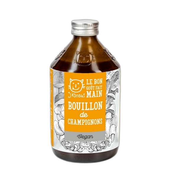 Bouillon champignons bio (vegan) - 525mL