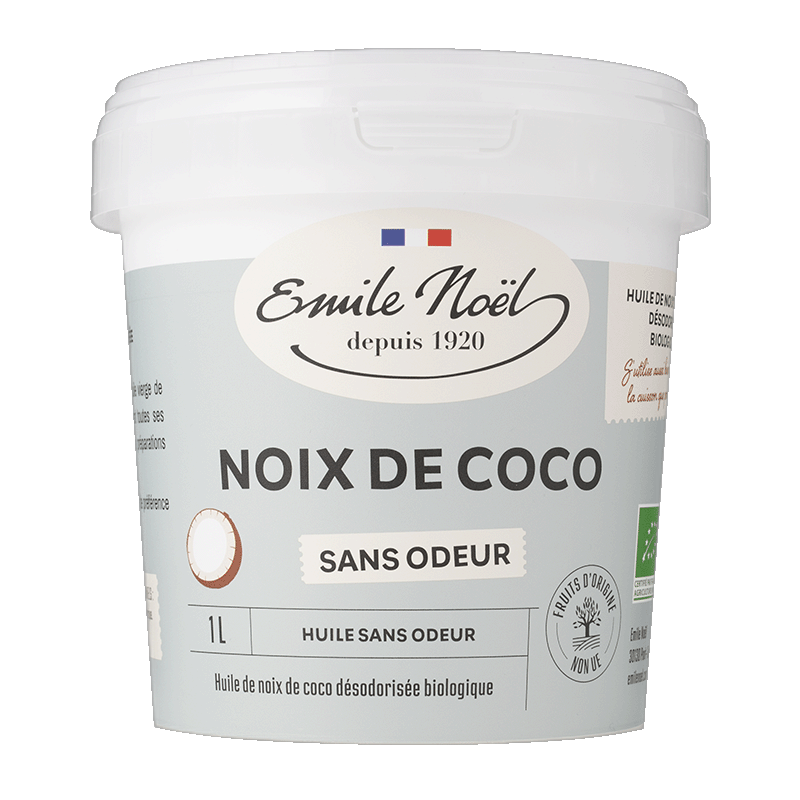 Huile vierge de noix de coco bio - 1 l