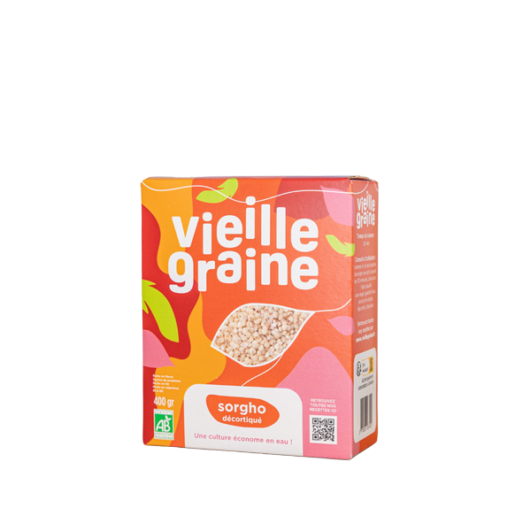 Sorgho décortiqué bio - 400 g