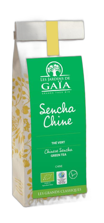 Thé vert bio sencha (chine) - 100 g