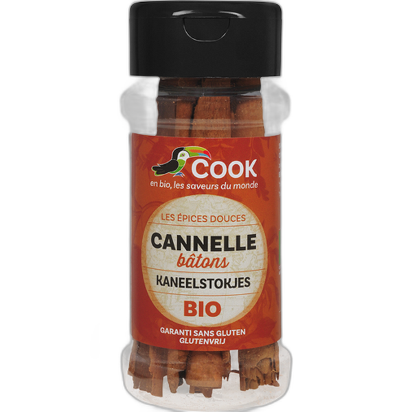 Cannelle en tuyaux bio (origine Madagascar) - 12 g