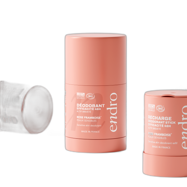 Déodorant stick rose framboise (recharge) - 50 g