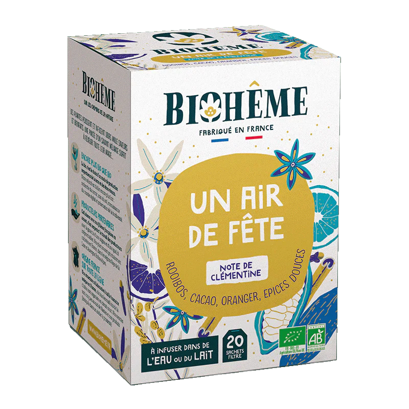 Infusion Un Air de F√™te bio - 20 infusettes