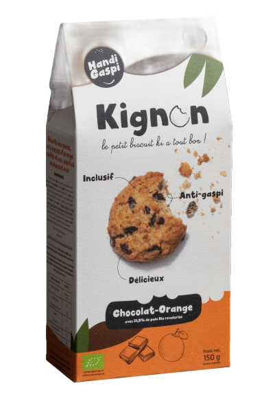 Biscuits chocolat orange bio (anti gaspi) - 150 g