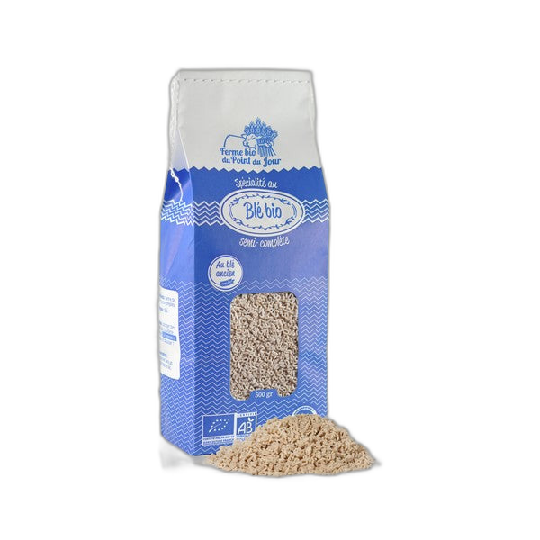 Pâtes alphabet blé ancien semi complet bio - 500 g