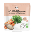 Les Petits Morceaux Carottes & Riz Complet - 190 g
