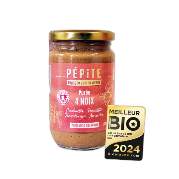 Purée 4 noix bio - 300 g