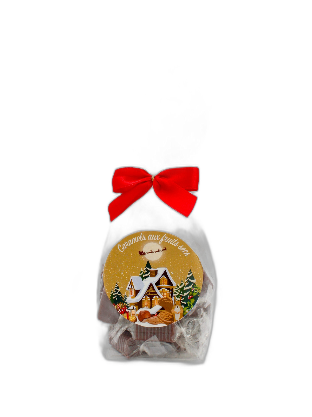 Sachet caramel fruits secs bio - 150 g