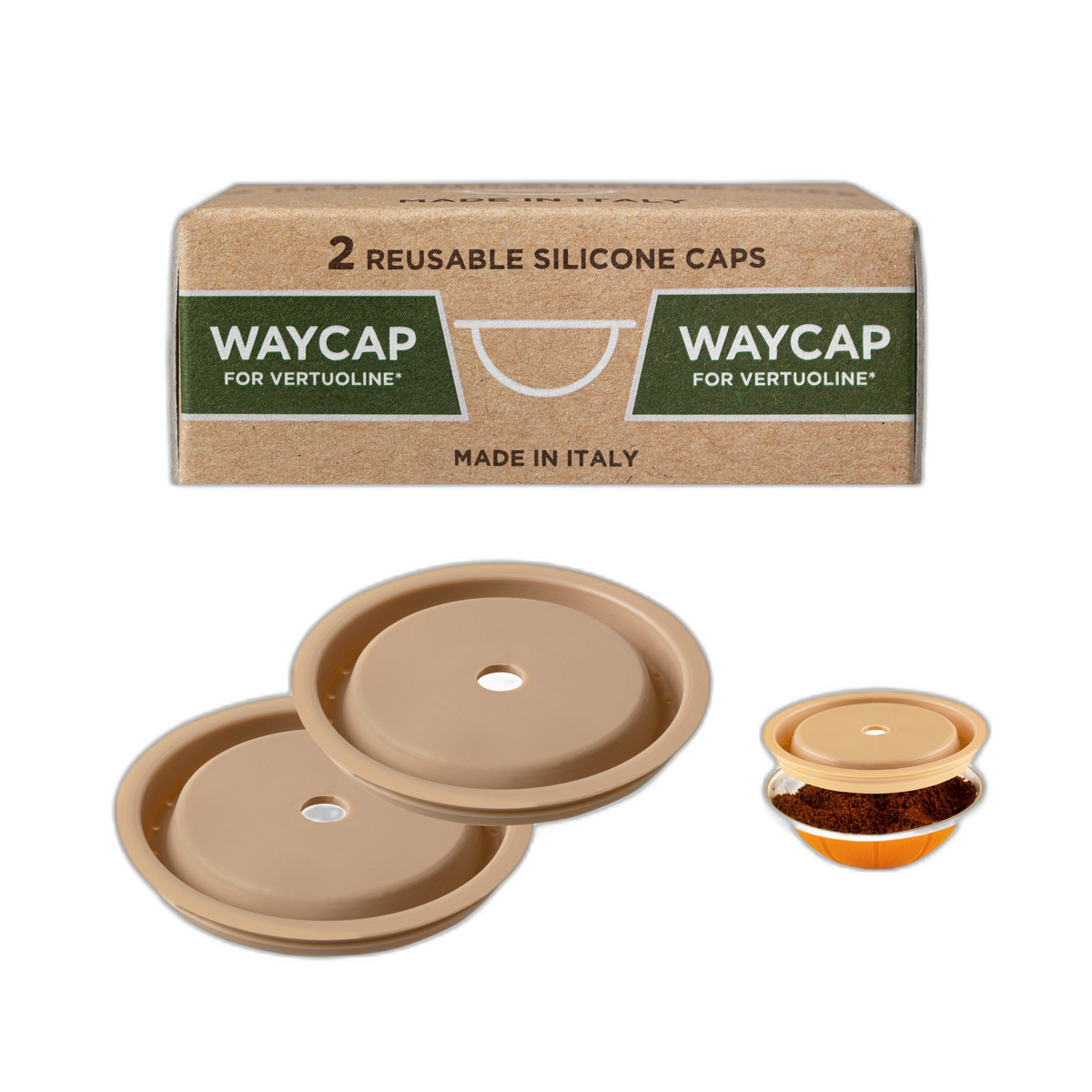Basic kit pour vertuo - 2 bouchons