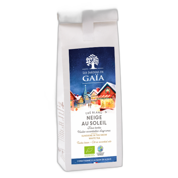 Thé blanc neige au soleil bio - 100 g
