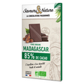 Tablette de chocolat noir bio 85% de cacao pure origine madagascar - 80 g