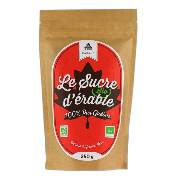 Sucre d'érable bio (origine Canada) - 250 g