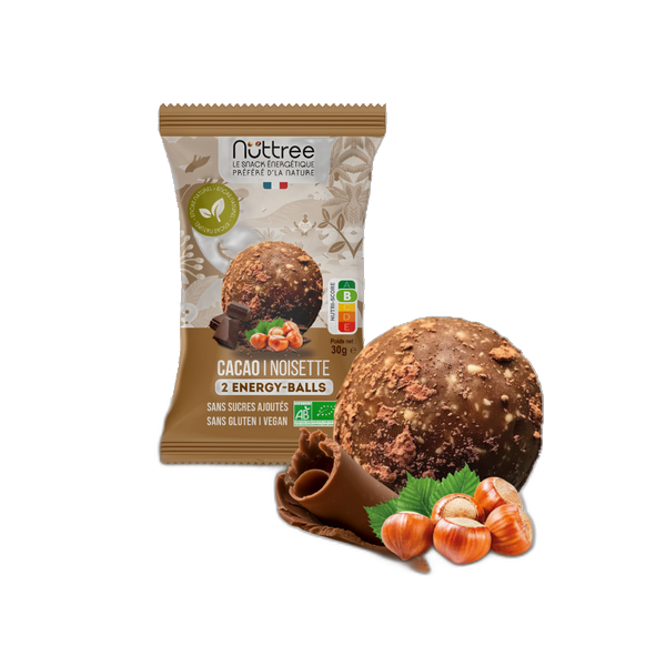 Balls bio cacao noisette (prèt à vendre) - 2 balls de 15g