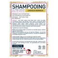 Etiquettes pour le shampooing cheveux normaux (rouleau)