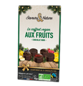 Coffret assortiment de bonbons de chocolats noir aux fruits - 25 chocolats