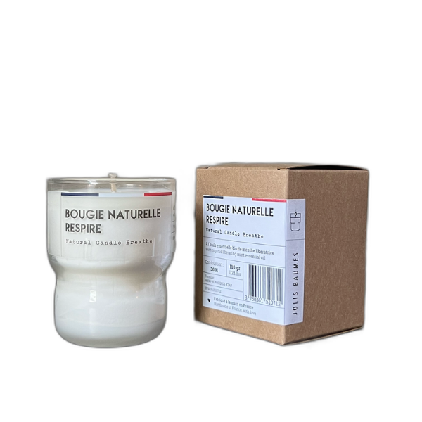 Bougie naturelle respire - 110 g