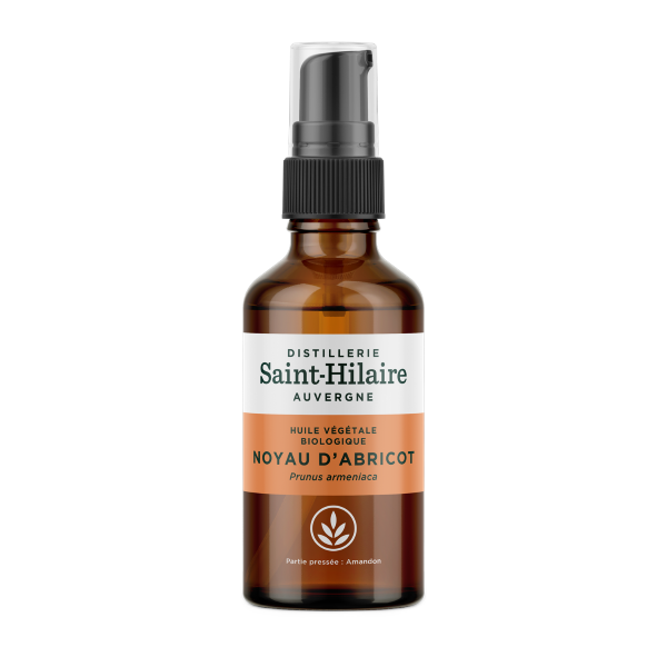 Huile végétale de noyau d'abricot bio - 50 ml