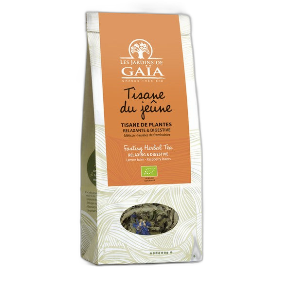 Tisane de plantes bio je√ªne (m√©lisse feuilles de framboisier) - 50 g