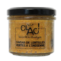 Caviar de lentilles vertes à l'indienne bio - 100 g