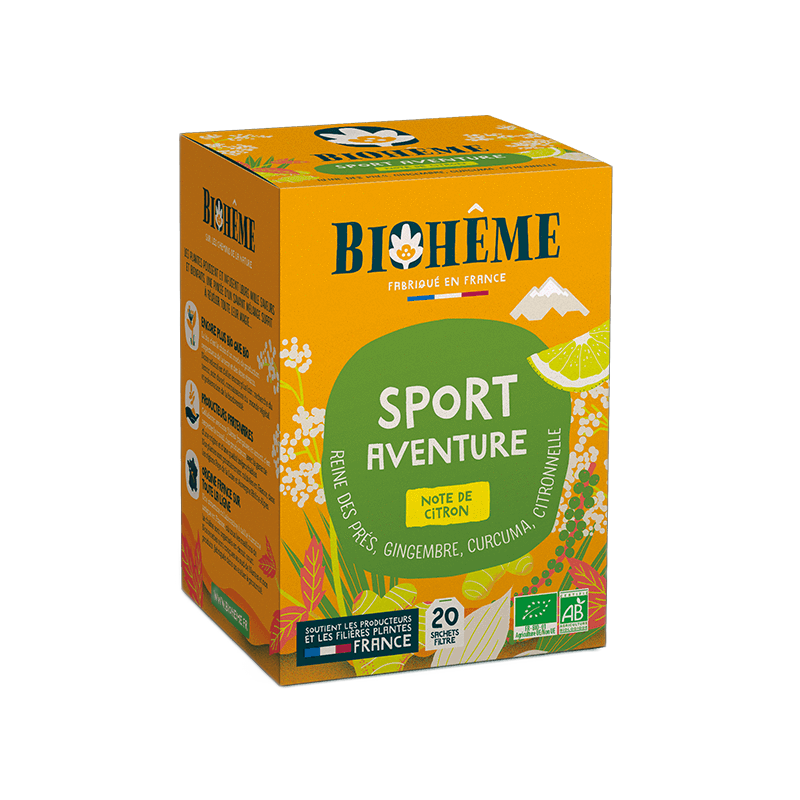 Infusion Sport aventure - 20 infusettes