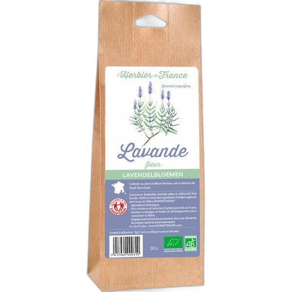 Fleur de lavande bio (origine France) - 30 g