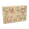 Coffret bois 8 marrons glacés pliés or bio - 130 g