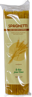 Spaghetti demi complet origine italie - 500 g
