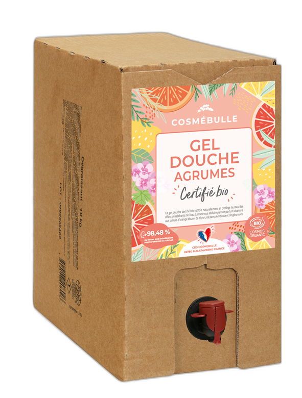Gel douche agrumes Vrac - 10 kg
