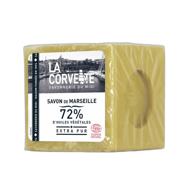 Cube de savon de marseille extra pur - 500 g